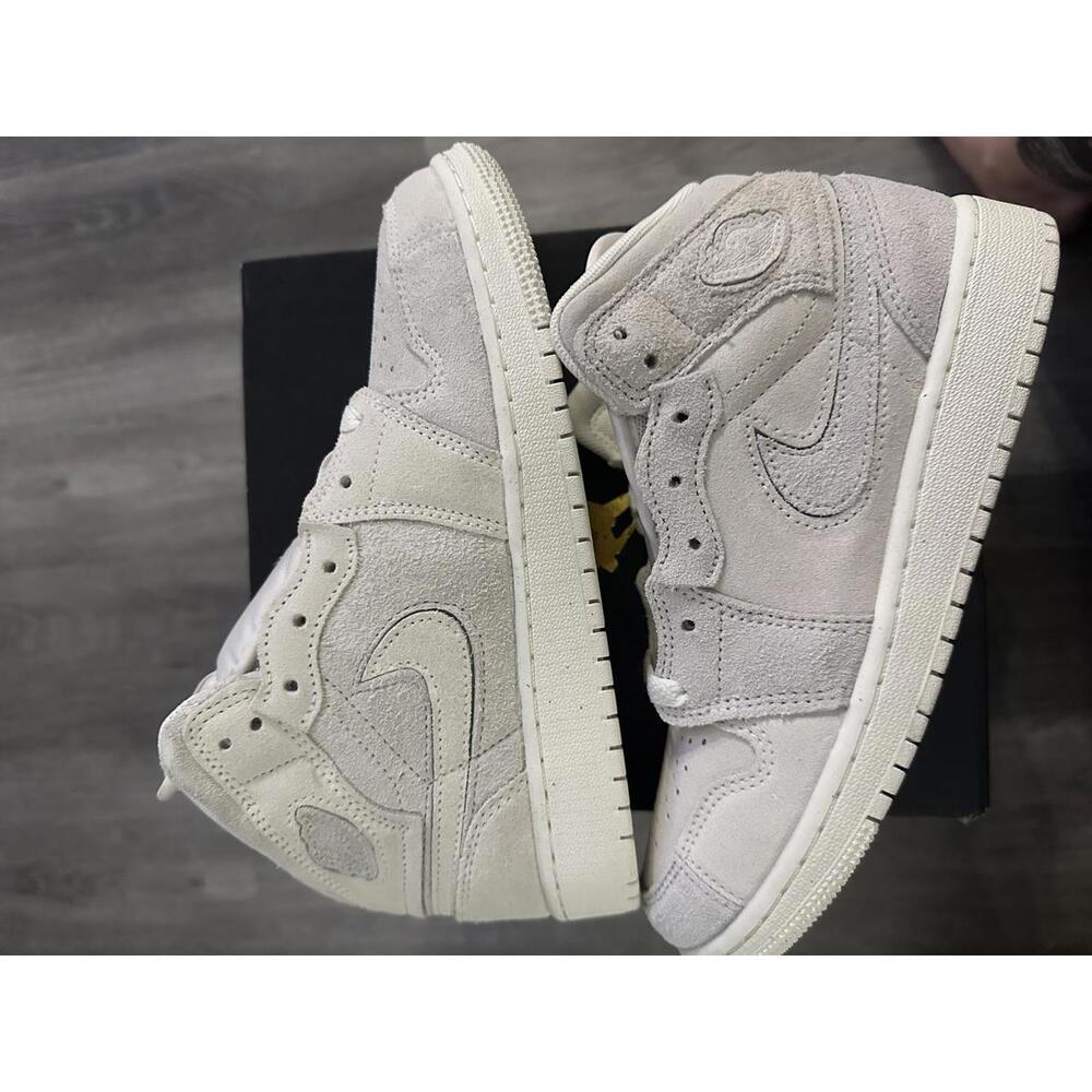 Jordan 1 Mid SE Craft Pale Ivory (GS)